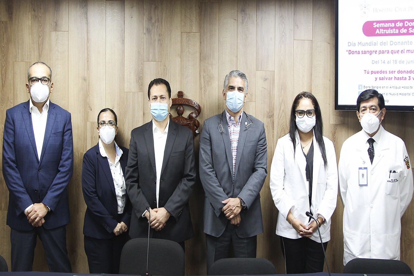 Pueden donar sangre en bancos del HCG personas vacunadas contra COVID-19 