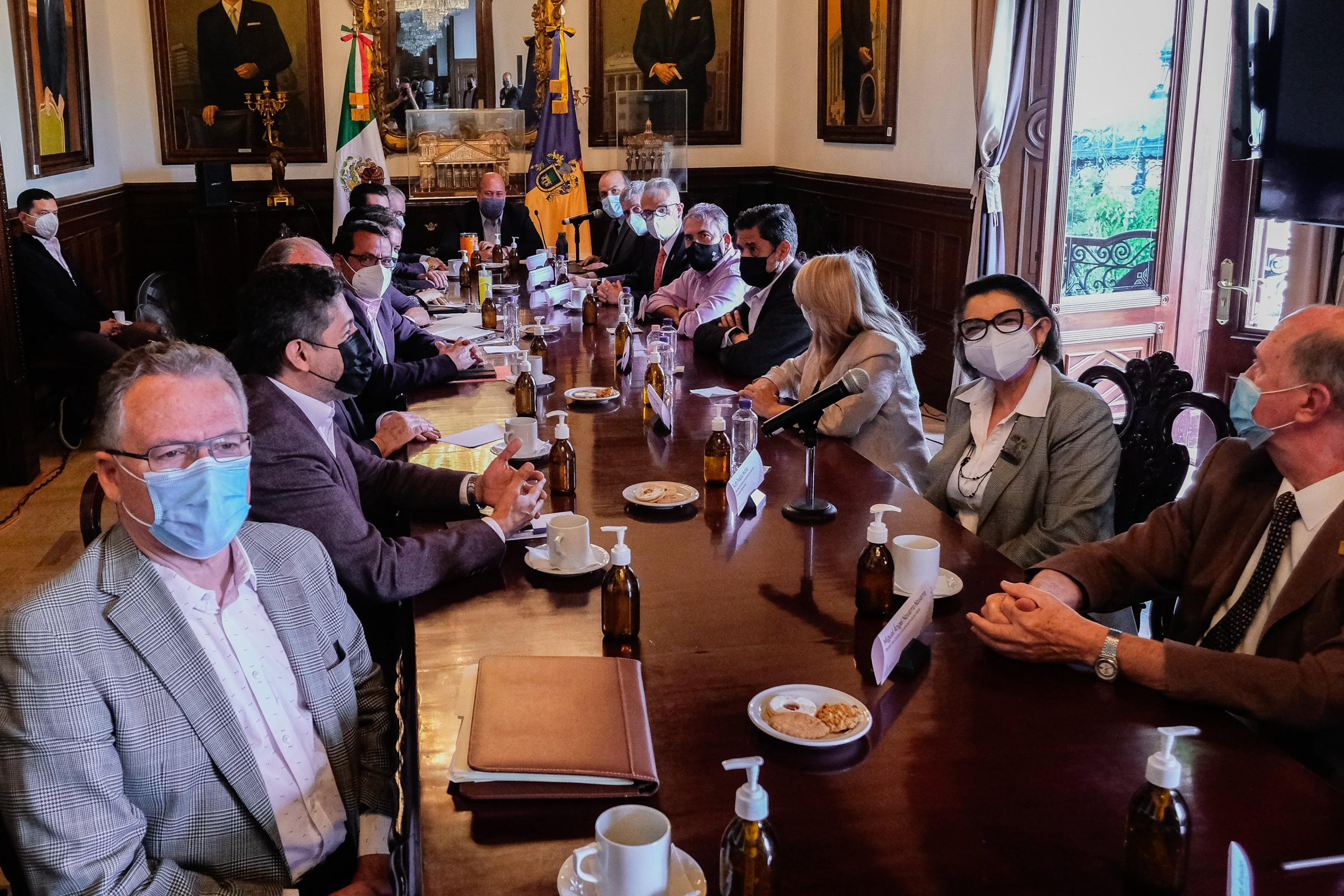 La Comisión universitaria se reunió con representantes del Poder Ejecutivo de Jalisco; aquí los pormenores
