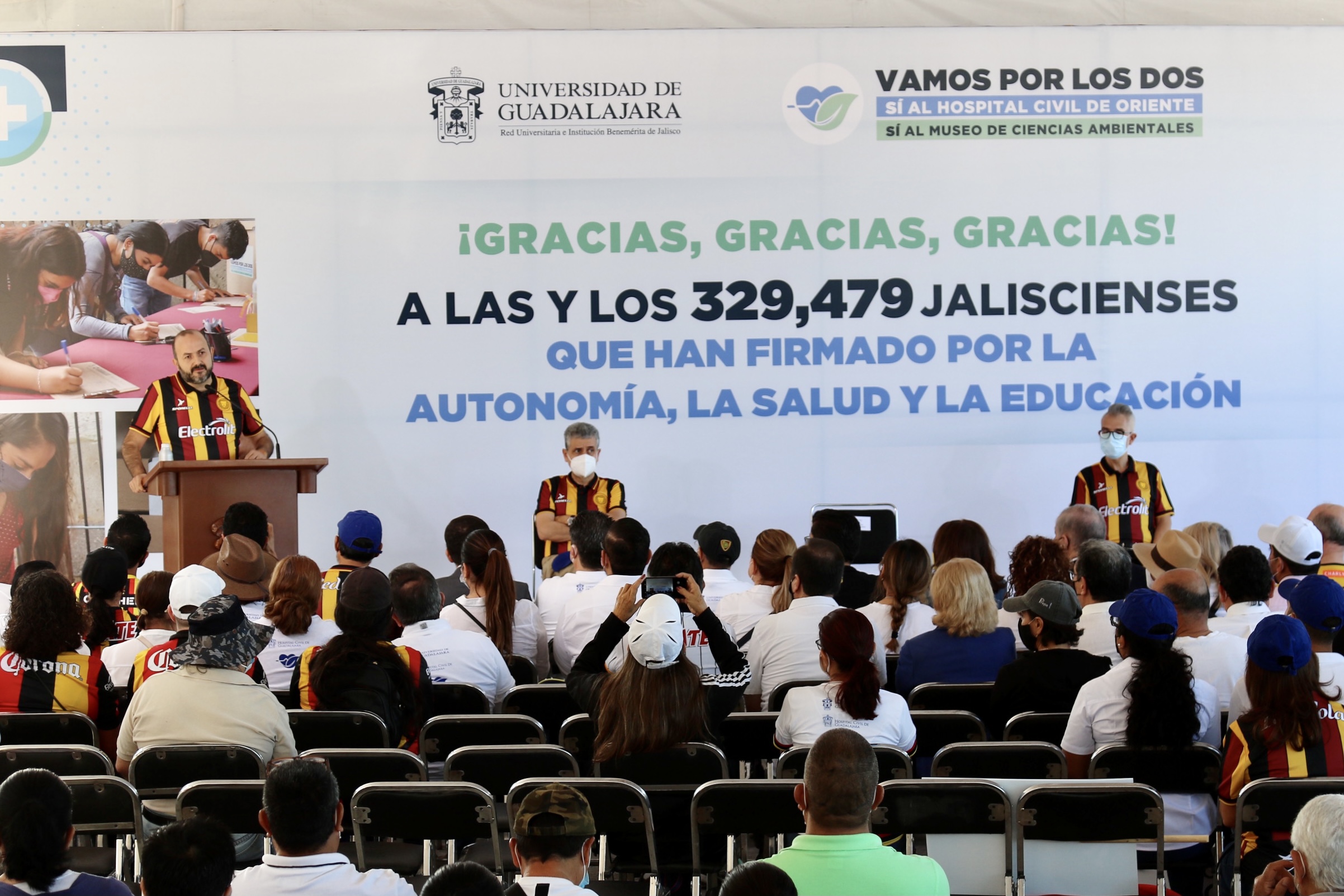 Arranca la primera Caminata por la Autonomía, la Salud y la Educación de la UdeG